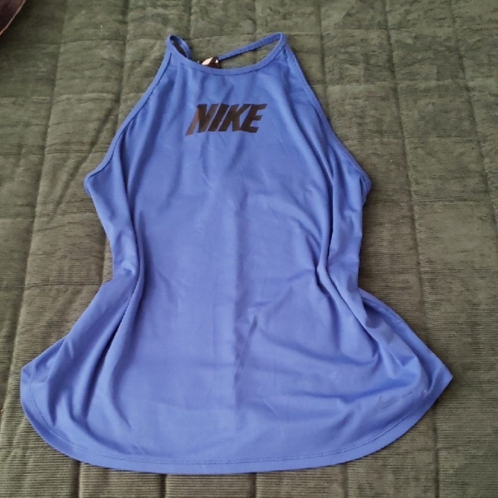 Nike Women's Sporty Blue Tank Top